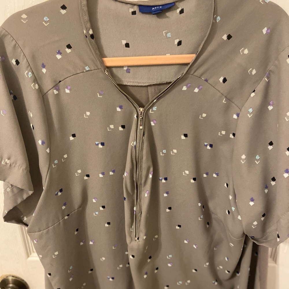 Gray Blouse